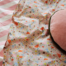 ROSE TRIM VELVET ROUND CUSHION