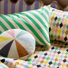 APPLE STRIPE PILLOWCASE