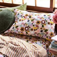 BUTTERSCOTCH STRIPE FITTED SHEET