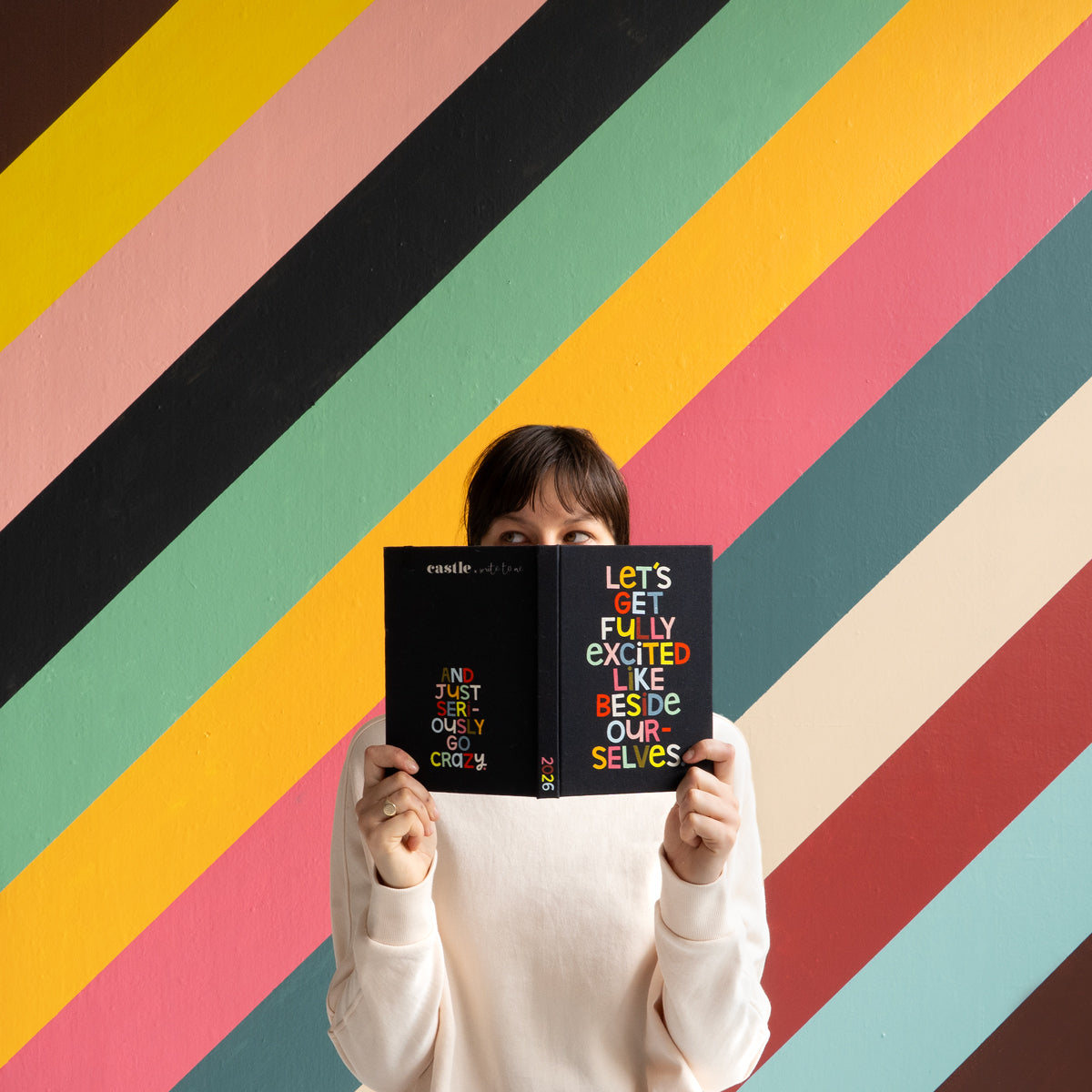 RAINBOW DIARY WALL