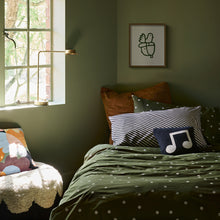 OLIVE RANDOM SPOT FLAT SHEET