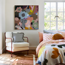 WINTER GARDEN LARGE KNIT THROW