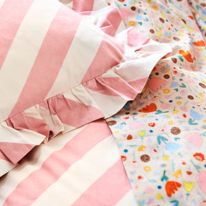 PEONY STRIPE QUILT COVER