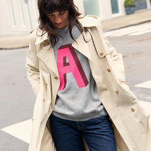 LETTER A SWEATER