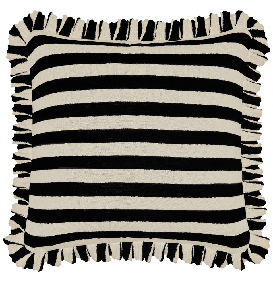 BEATLE STRIPE KNIT CUSHION