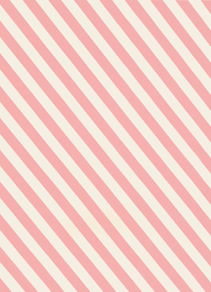 PEONY STRIPE FLAT SHEET