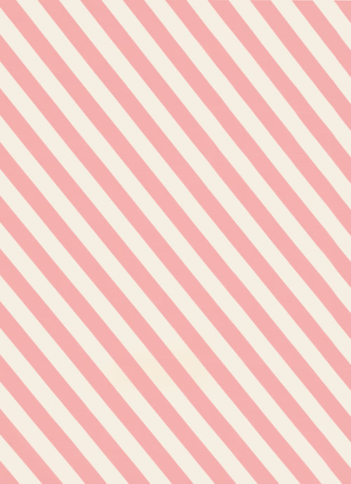 PEONY STRIPE FLAT SHEET