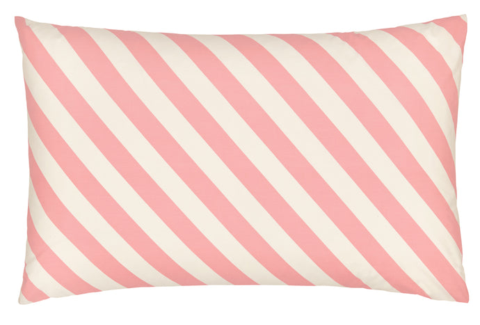 PEONY STRIPE PILLOWCASE