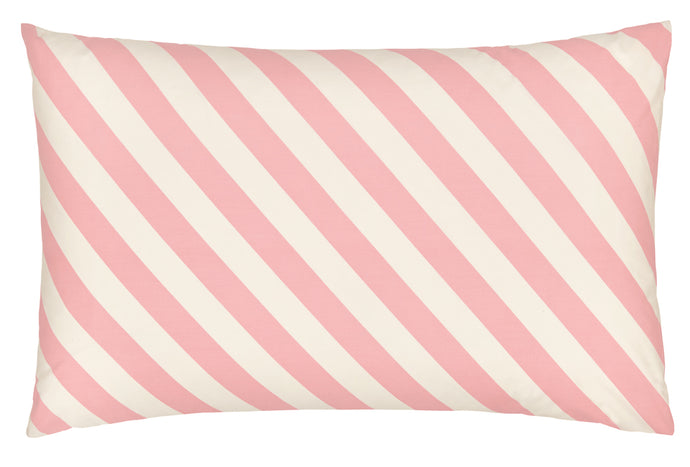 PEONY STRIPE PILLOWCASE