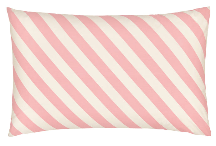 PEONY STRIPE PILLOWCASE