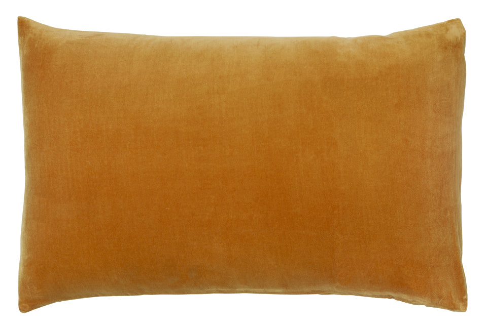 BUTTERSCOTCH VELVET PILLOWCASE
