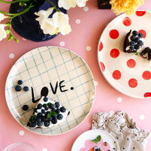 BLUE LOVE PLATE