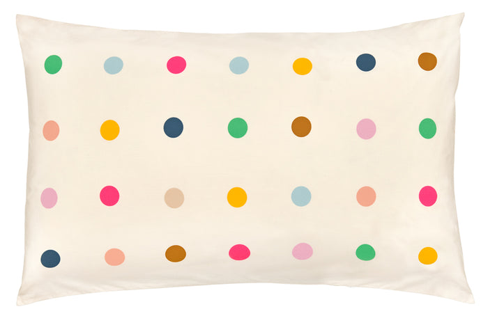 CONFETTI SPOT PILLOWCASE