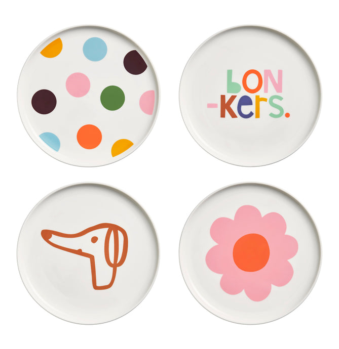 BONKERS ART EDITION PLATE SET