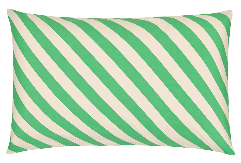 APPLE STRIPE PILLOWCASE