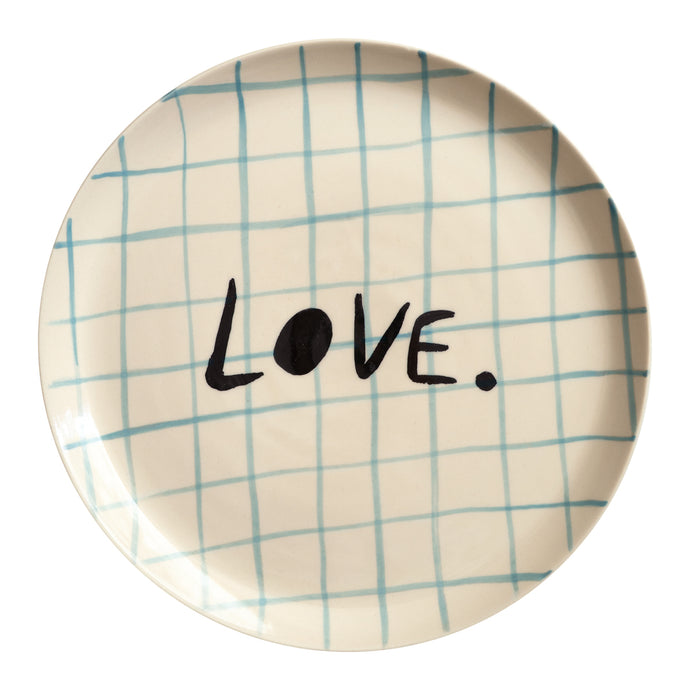 BLUE LOVE PLATE