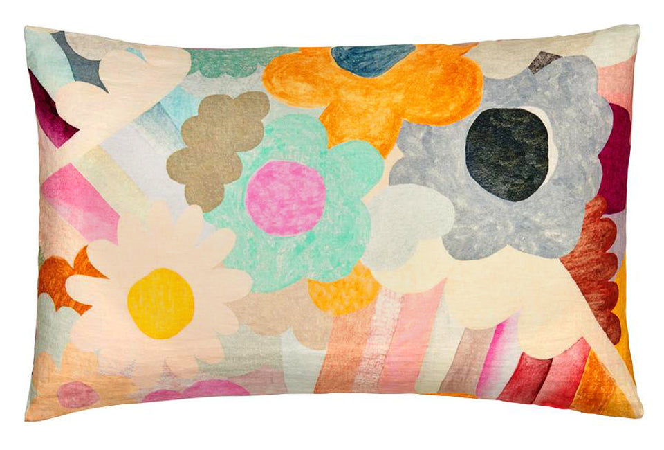 RAINBOW LINEN PILLOWCASE