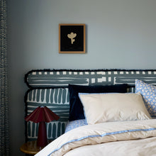 FRENCH NAVY VELVET PILLOWCASE