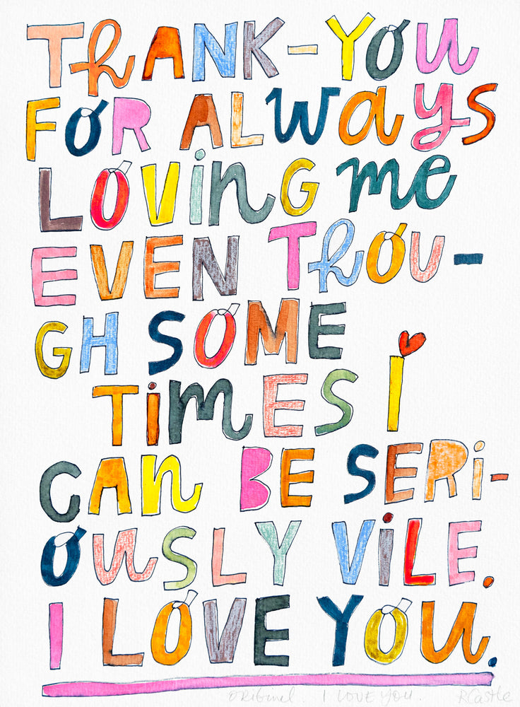 I LOVE YOU