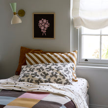 TOFFEE STRIPE PILLOWCASE
