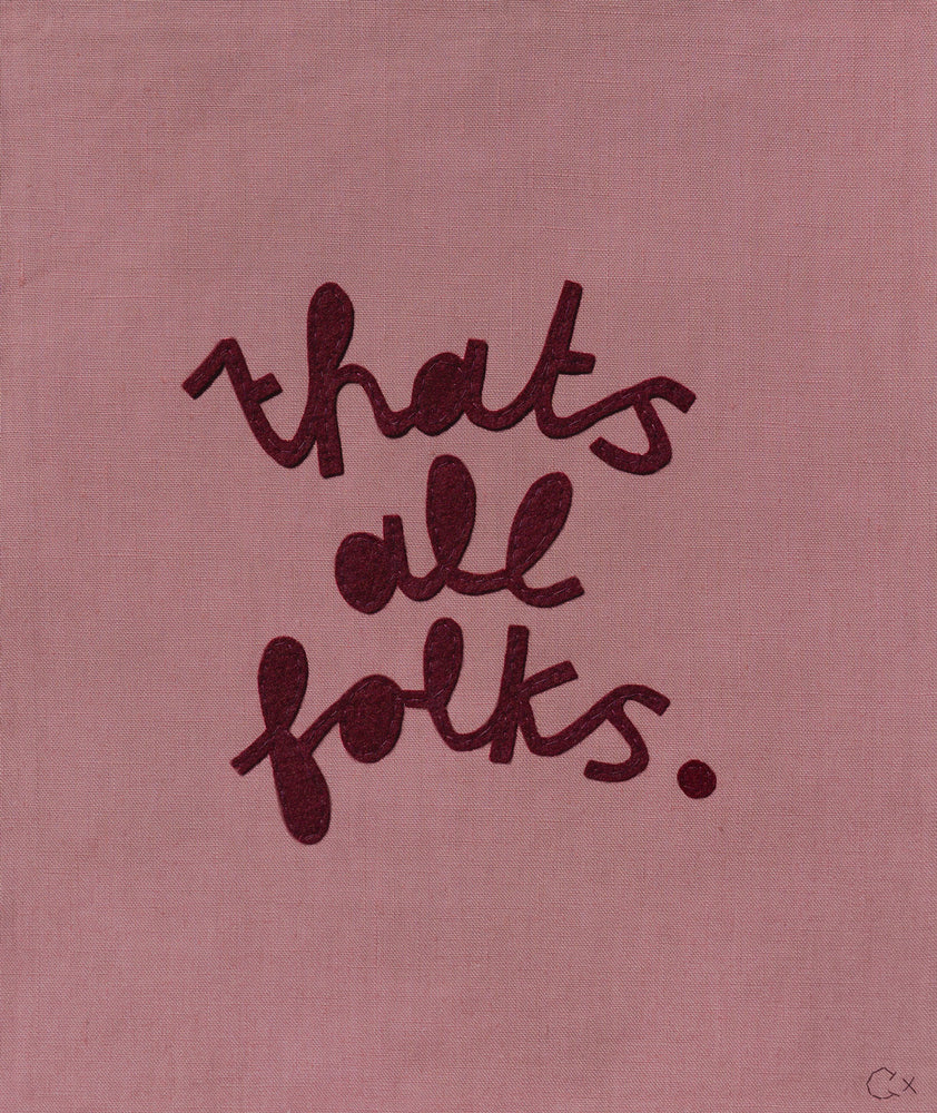 THAT'S ALL FOLKS