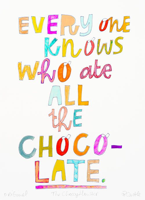 THE CHOCCY MONSTER