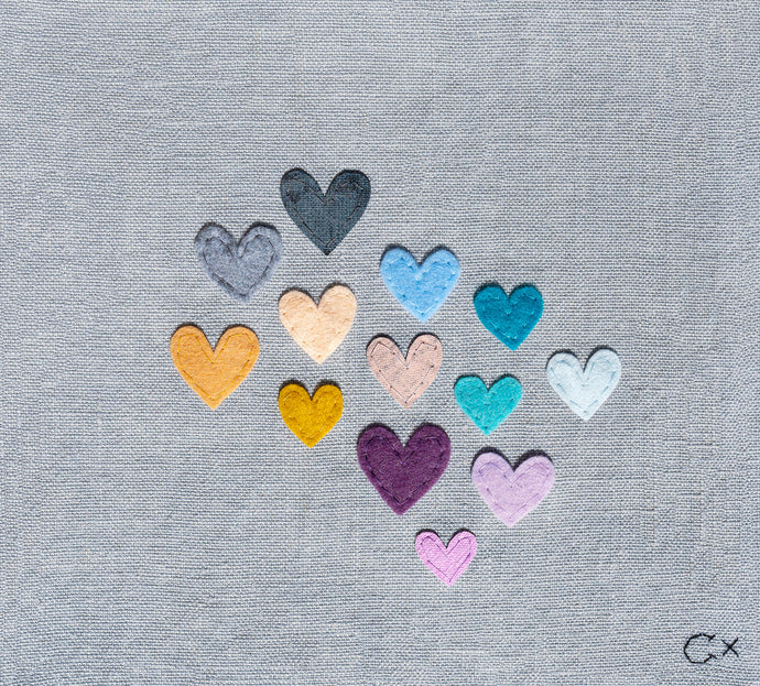 13 BLUE HEARTS