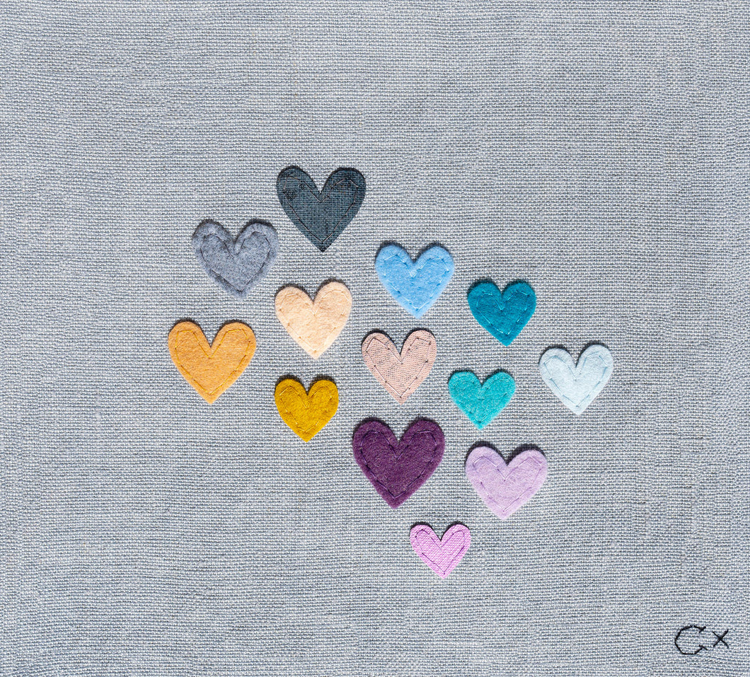 13 BLUE HEARTS