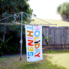 HOLIDAY THINGS BEACH TOWEL
