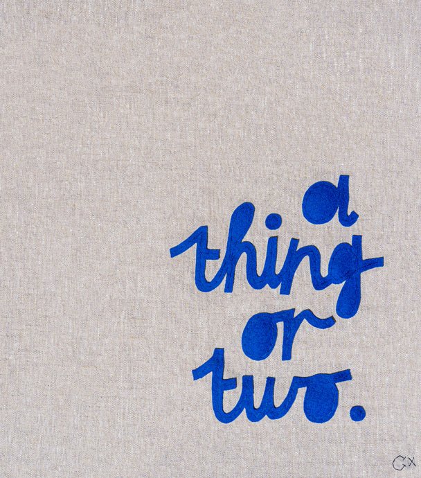 A THING OR TWO