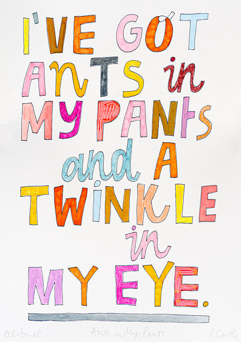 ANTS IN MY PANTS