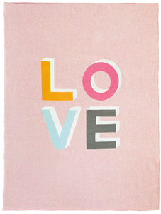 LOVE BABY THROW BY CASTLE