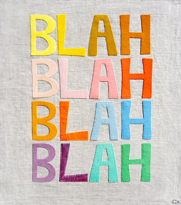 BLAH BLAH BLAH BLAH
