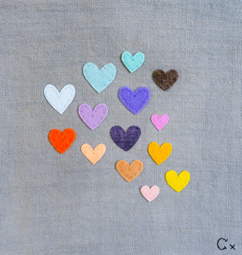 14 BLUE HEARTS
