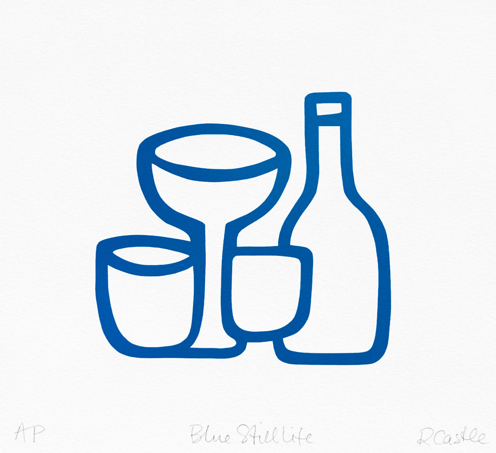BLUE STILL LIFE