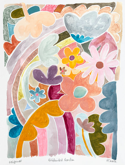 BIG PAINTED GARDEN 1