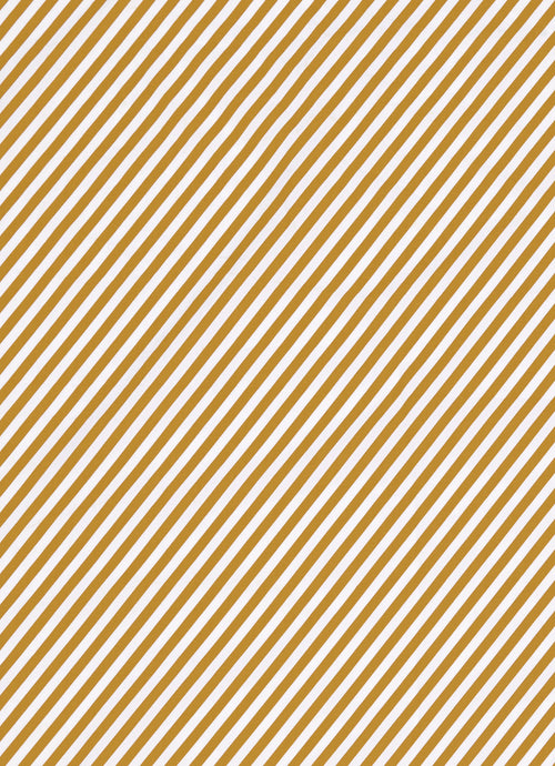 BUTTERSCOTCH STRIPE FLAT SHEET BY CASTLE