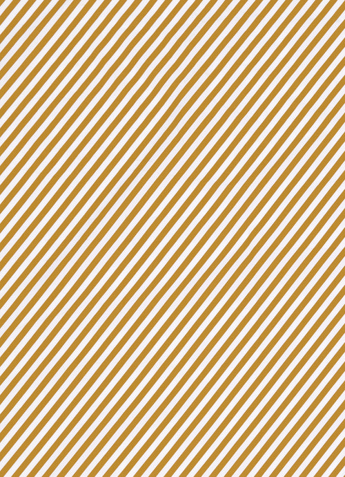 BUTTERSCOTCH STRIPE FLAT SHEET BY CASTLE