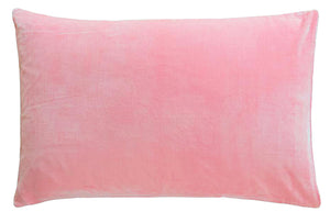 BABY PINK VELVET PILLOWCASE