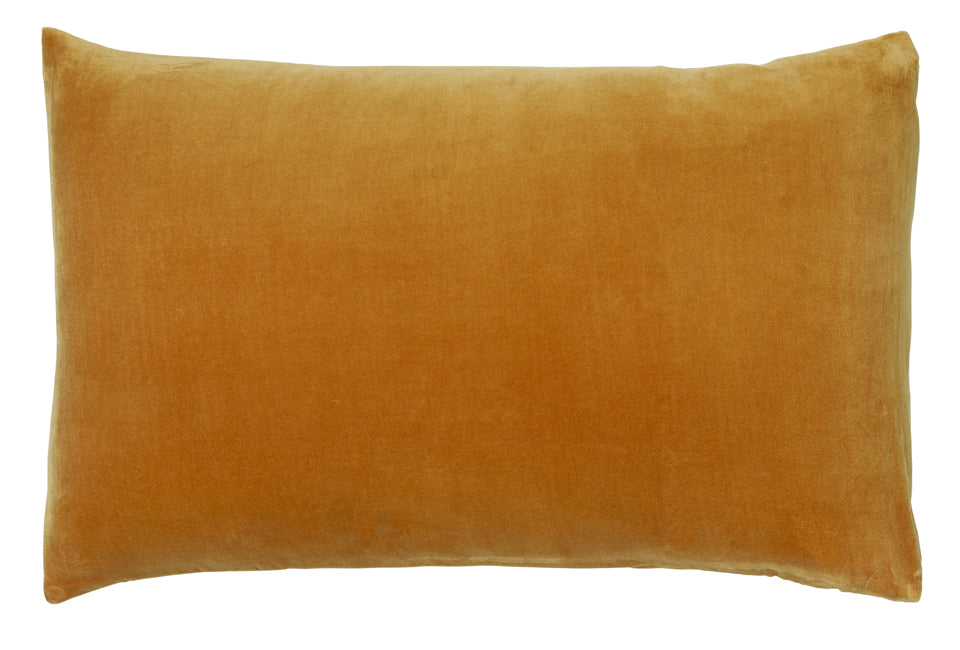 BUTTERSCOTCH VELVET PILLOWCASE