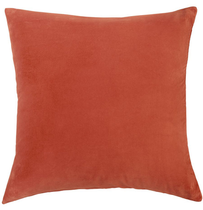 CLAY VELVET EUROPEAN PILLOWCASE BY CASTLE