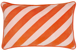 WATERMELON STRIPE LUMBAR CUSHION BY CASTLE