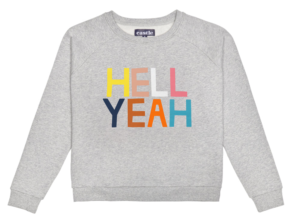 HELL YEAH SWEATER BY CASTLE