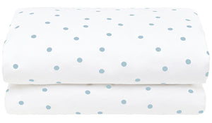 RANDOM BLUE SPOT QUILT COVER BY CASTLE