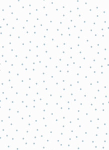 RANDOM BLUE SPOT FITTED SHEET BY CASTLE