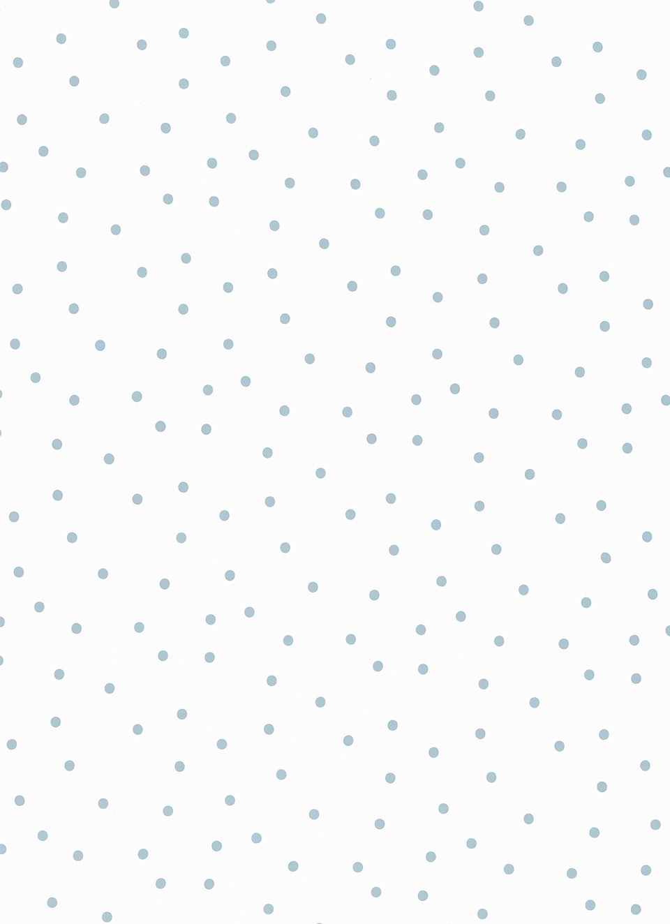 RANDOM BLUE SPOT FITTED SHEET BY CASTLE