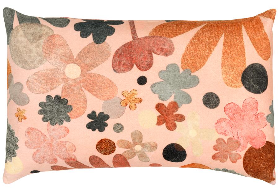 BOTANICAL VELVET PILLOWCASE BY CASTLE