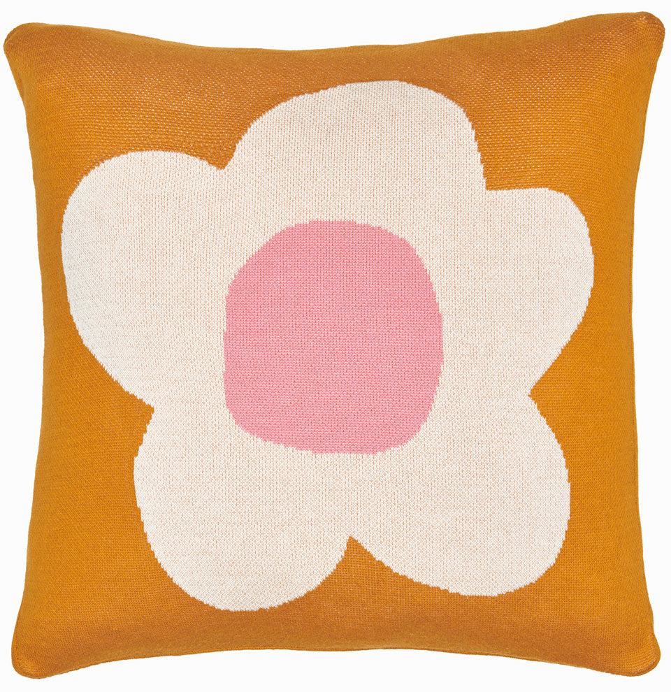 DAISY KNIT CUSHION BY CASTLE