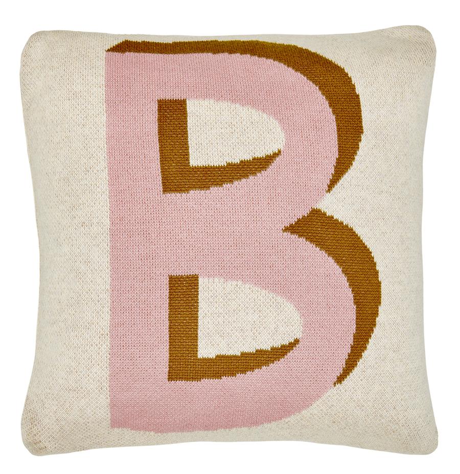 LETTER B MINI CUSHION BY CASTLE