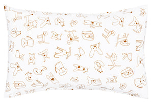 SOME DOGS PILLOWCASE BY CASTLE